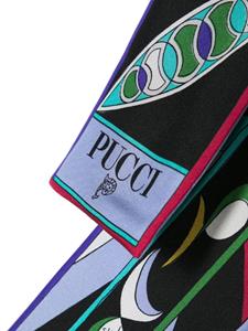 PUCCI Sjaal met print - Zwart