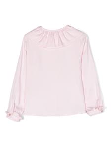 Monnalisa Shirt met slabbetje - Roze