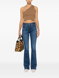 Veronica Beard Beverly high-rise flared jeans - Blauw