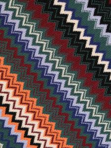 Missoni Sjaal met zigzag-print - Groen