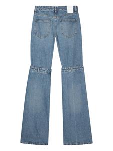 Coperni mid-rise wide-leg jeans - Blauw