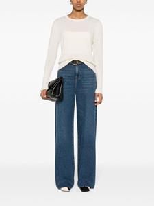 7 For All Mankind high-rise wide-leg jeans - Blauw