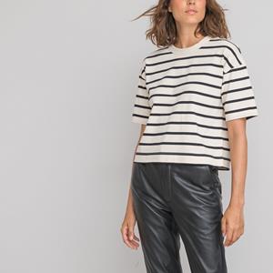 LA REDOUTE COLLECTIONS Gestreept boxy T-shirt