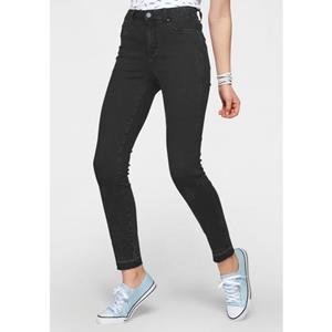 Arizona Skinny-fit-Jeans "Ultra Stretch", High Waist mit offenem Saum