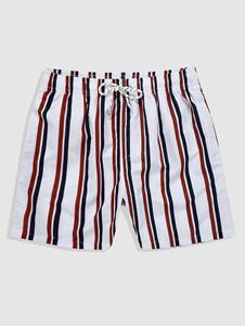 Zaful Vertical Mixed Stripes Shorts