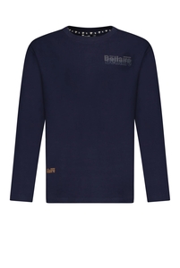 Bellaire  Jongens shirt met klein logo blazer