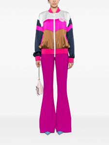 Dsquared2 Skinny high-waist flared trousers - Paars