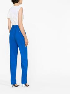 Alexander McQueen High waist pantalon - Blauw