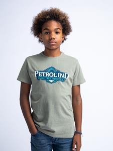 Petrol Industries Artwork T-shirt Driftwave Sage Green 