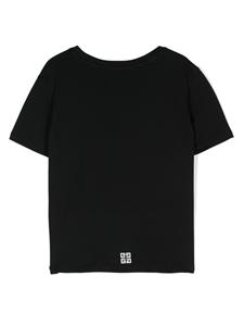 Givenchy Kids logo-print cotton T-shirt - Zwart