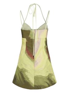 Simkhai Rozlyn mini-jurk met abstracte print - Groen