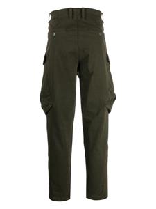 Transit cargo-pocket cotton-blend trousers - Groen