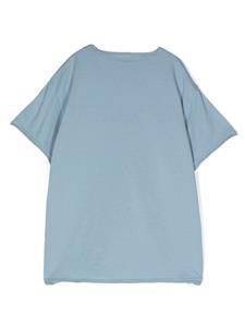 Il Gufo T-shirt van biologisch katoen - Blauw