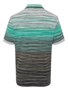 Missoni Slub-pattern piqué polo shirt - Groen