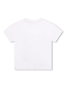 HUGO KIDS T-shirt verfraaid met studs - Wit
