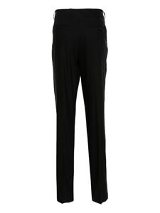 Lardini tailored tapered trousers - Zwart