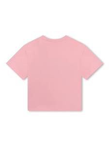 Marc Jacobs Kids Katoenen T-shirt met print - Roze