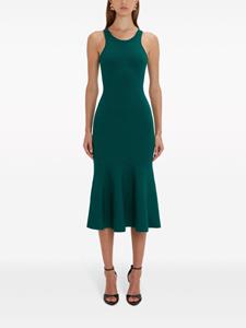 Victoria Beckham Mouwloze jurk - Groen