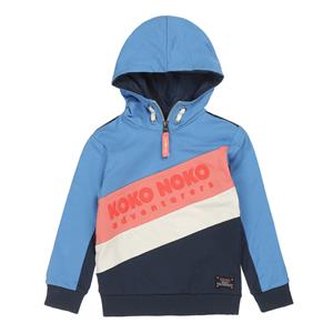 Koko Noko Jongens hoodie met colorblock adventures