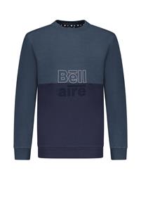 Bellaire  Jongens sweater ronde nek colorblock midnight
