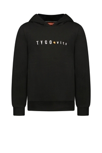 TYGO & vito Jongens hoodie met geborduurd logo