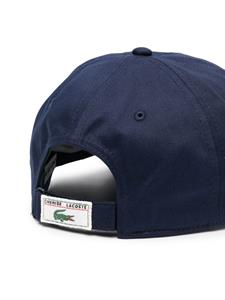 Lacoste Honkbalpet met geborduurd logo - Blauw