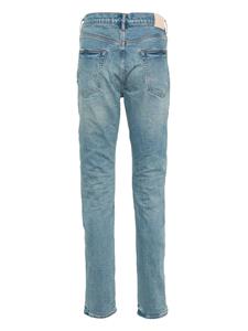 Purple Brand P001 crinkled skinny jeans - Blauw