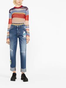 Dsquared2 Cropped jeans - Blauw