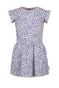 B.Nosy Baby meisjes korte mouwen jurk met confi leopard aop