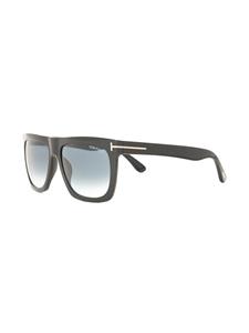TOM FORD Eyewear zonnebril met vierkant montuur - Zwart