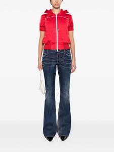 Dsquared2 mid-rise bootcut jeans - Blauw