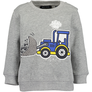 Blue Seven-collectie Truitje Vehicles (mid grey)