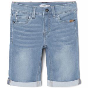 Name It-collectie Korte spijkerbroek XSLIM Theo (light blue denim)