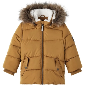 Name It-collectie Winterjas parka Mathew (rubber)