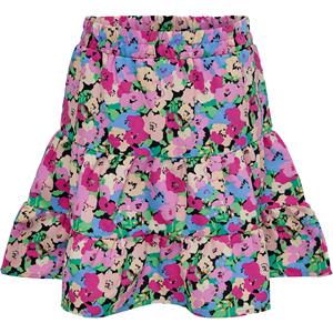 Kids Only-collectie Rokje Tilma (black valley floral very berry)