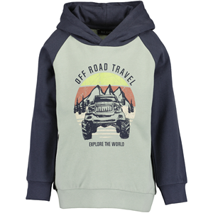 Blue Seven-collectie Trui hoodie Adventure (gletscher)