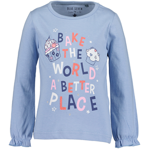 Blue Seven-collectie Longsleeve Sweets (mid blue)