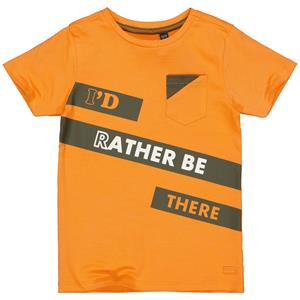 Quapi-collectie T-shirt Marius (orange burnt)