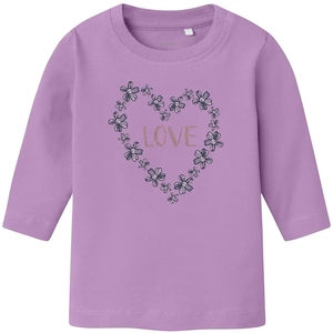 Name It-collectie Longsleeve Vubie (violet tulle)