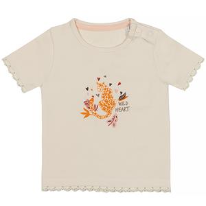 Frogs and Dogs-collectie T-shirt Jungle Wild Heart (off-white)