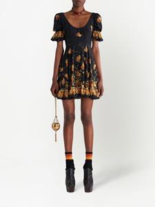 ETRO Mini-jurk met grafische print - Zwart