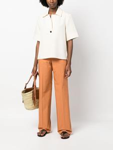 TWINSET High waist pantalon - Oranje