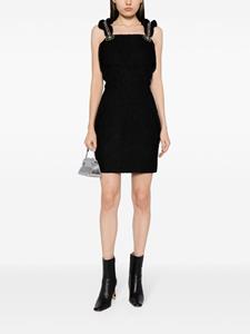 CHANEL Pre-Owned Mini-jurk verfraaid met parel - Zwart