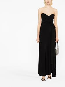 Federica Tosi Jersey jurk - Zwart