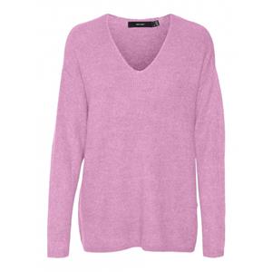Vero Moda V-Ausschnitt-Pullover Lefile (1-tlg) Plain/ohne Details