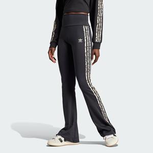 Adidas Originals Leopard Luxe 3-Stripes Flared Legging