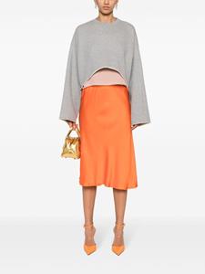 Nº21 A-line satin skirt - Oranje