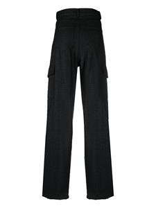 DEPENDANCE Straight pantalon - Zwart