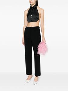 Sportmax Pantalon van wolblend - Zwart