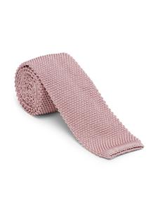 Brunello Cucinelli silk knit tie - Roze